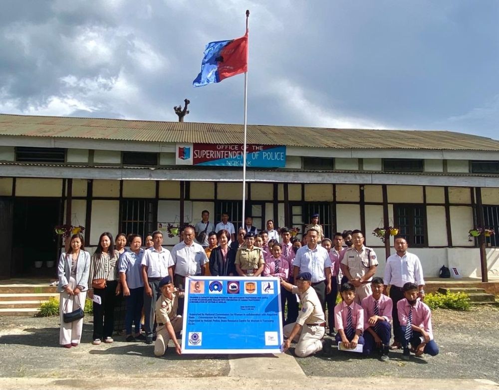 Participants and officials during the capacity building programme held at SP Noklak Office on July 4.